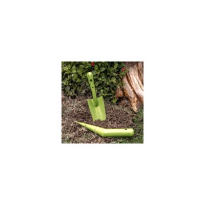 Transplantoir Acier Inoxydable Manche Bois 32,5 cm - S&J - Gamm vert