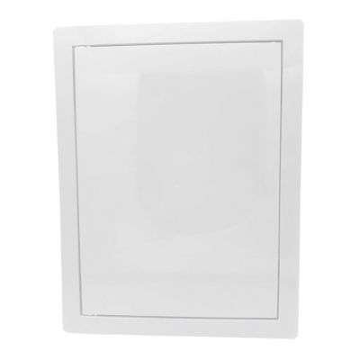 Trappe d'inspection encastrable en ABS blanc sans clé 200 x 250 mm