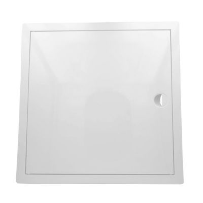Trappe d'inspection encastrable en ABS blanc sans clé 300 x 300 mm