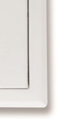 Trappe de visite acier laqué blanc 30 x 30 cm Placo®