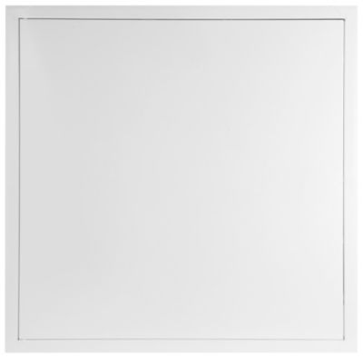 Trappe de visite acier laqué blanc Diall blanc 60 x 60 cm