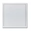 Trappe de visite acier laqué blanc Placo 40 x 40 cm