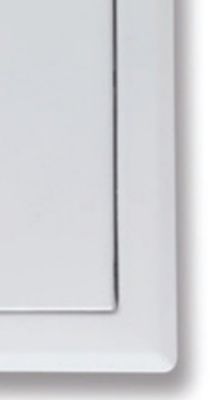 Trappe de visite acier laqué blanc Placo 50 x 50 cm