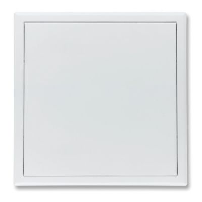 Trappe de visite acier laqué blanc Placo 60 x 60 cm