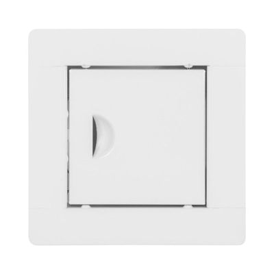 Trappe de visite Porte d'inspection en métal blanc 10x10 cm