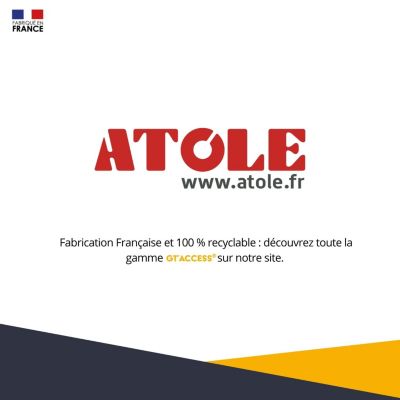 Trappes de visite initiale en acier blanc - Dimensions de passage : 600 x 600 mm - ATOLE