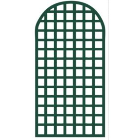 Treillis arche en pin vert 100 x h.197 cm