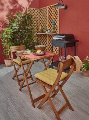Treillis carré en pin avec cadre 61 x h.183 cm