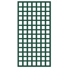 Treillis carré en pin vert 100 x h.197 cm