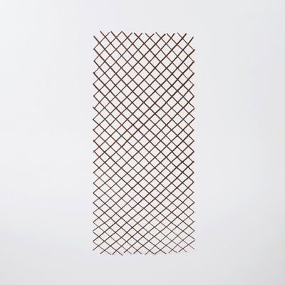 Treillis extensible en saule noir 180 x 90 cm