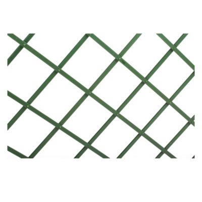 Treillis Jardin Verdemax - PVC Extensible 1x1m Marron