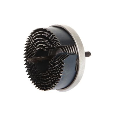 Trépan acier à ressort ø26, 32, 38, 45, 50, 56 et 68 mm - 7 pièces