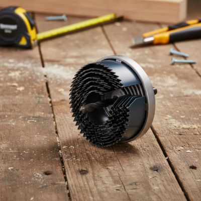 Trépan acier à ressort ø26, 32, 38, 45, 50, 56 et 68 mm - 7 pièces