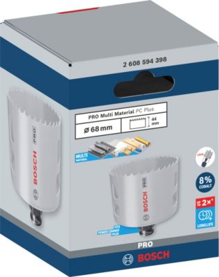 Trépan Bosch pro pour multi-matériaux Ø.68mm