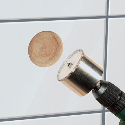 Trépan diamant Wolfcraft Ceramic ø35 mm pour carrelage ou carreaux de faïence
