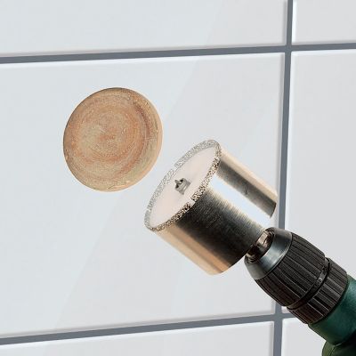 Trépan diamant Wolfcraft Ceramic ø68 mm pour carrelage ou carreaux de faïence