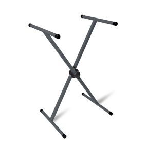 Tréteau pliant multifonction en acier époxy CQFD Campus anthracite H. 38 à 95 cm