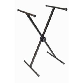 Tréteau pliant multifonction en acier époxy CQFD Campus noir H. 38 à 95 cm