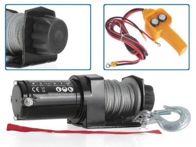 Treuil Électrique 12V 2000 LB Pour Quad ATV Buggy