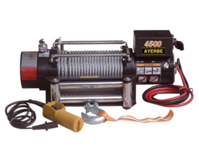 Treuil électrique AY-4500 DC capacité 4500 kg câble 9,2 mm x 28 m