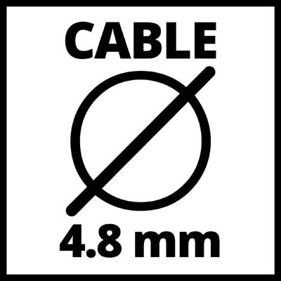 Treuil à levier manuel portable Einhell - force de traction 500 kg, câble 10 m