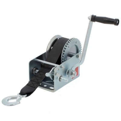 Treuil manuel 1134 kg - 2 vitesses - Sangle 10 mètres - GT MARKET