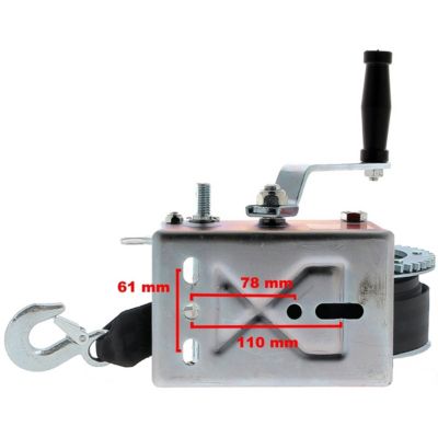 Treuil manuel avec sangle 1134 kg - GT MARKET