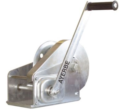 Treuil manuel AY-550 ZINC capacité 550 kg câble 4-5 mm galvanisé
