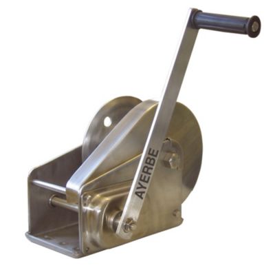 Treuil manuel inox AY-1200 capacité 1200 kg câble 6-8 mm résistant