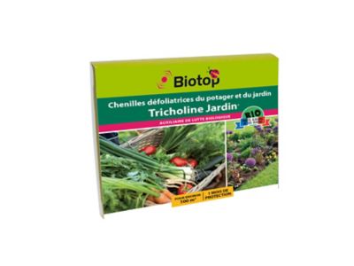 Tricholine jardin contre chenilles défoliatrices du potager et du jardin Biotop