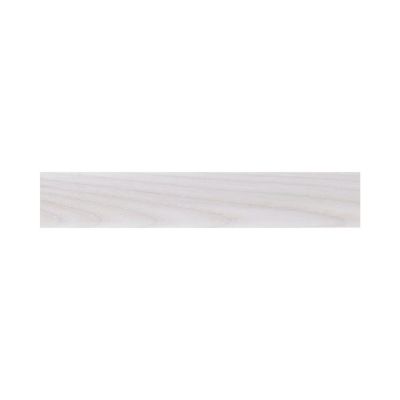 Tringle à rideau Chalki bois de frêne blanc Ø28 x L.250cm GoodHome