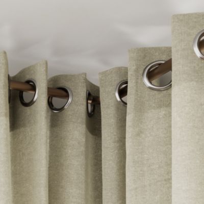 Tringle à rideau coudée Kozani effet bronze cuivré Ø19mm GoodHome
