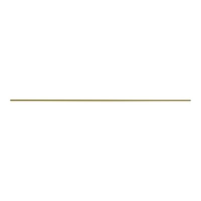Tringle à rideau Elasa métal effet laiton doré satin Ø28 x L.200cm GoodHome