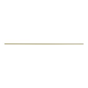 Tringle à rideau Elasa métal effet laiton doré satin Ø28 x L.200cm GoodHome