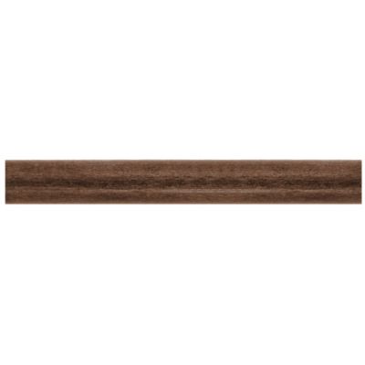 Tringle à rideau en bois chêne foncé Ø.2,8 x L.150cm Mobois