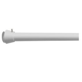 Tringle à rideau GoodHome extensible ⌀25/42mm Long.60/90cm blanc