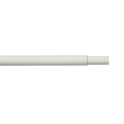 Tringle à rideaux pressfix - Blanc - Extensible de 80 à 11 cm