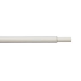 Tringle à rideau GoodHome extensible Ikaria, blanc mat, 50/80 cm