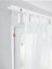 Tringle à rideau GoodHome extensible Ikaria, blanc mat, 70/100 cm