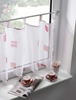 TRINGLE A RIDEAUX GARDINIA ATELIERS 28 - BLANC 40-65CM