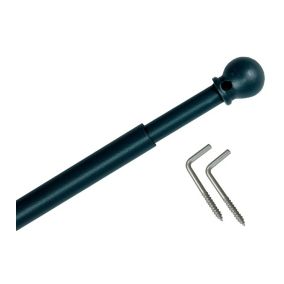 Tringle boule extensible 8 mm 30-50 cm Coloris - Graphite