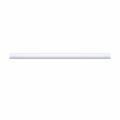 Tringle de penderie métal blanc Ø2,5 x 100 cm