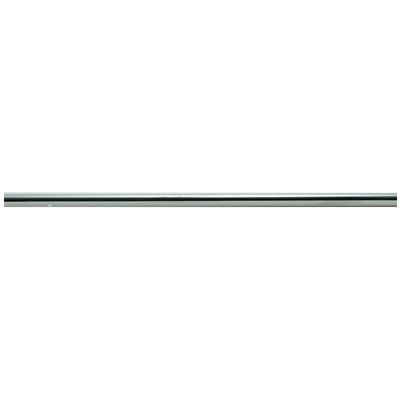 Tringle de penderie ronde métal chromé Ø2,5 x 200 cm