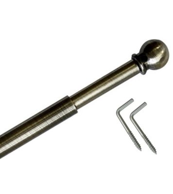 Tringle Extensible Boule diamètre 8 mm - 40 à 70 cm