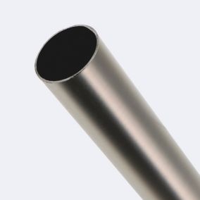 Tringle à rideaux Nickel Mat de 250cm Diam.28 - Boulet