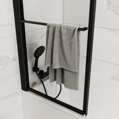 Trio douchette + flexible + support GoodHome Cavally noir