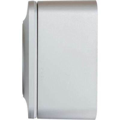 Triple prise avec terre prêt câblée Jacobsen Espen aluminium composable
