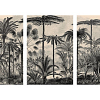 Triptyque jungle 120 x 90cm Dada Art