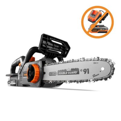 Tronçonneuse batterie - FUXTEC FX-E1KS20 - 20V Guide 10 pouces - Sans batterie ni chargeur