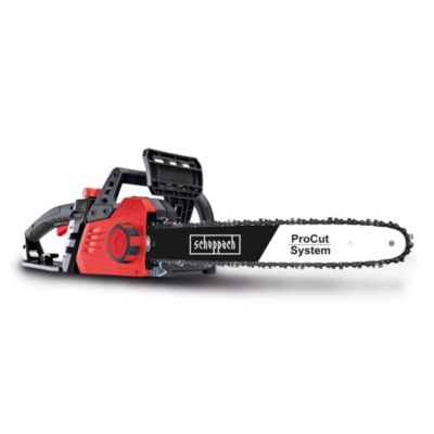 Tronçonneuse électrique CSE2600 Scheppach - 2400W - longueur de guide chaine 45,5 cm - coupe max 44 cm - vitesse coupe 15 m/s